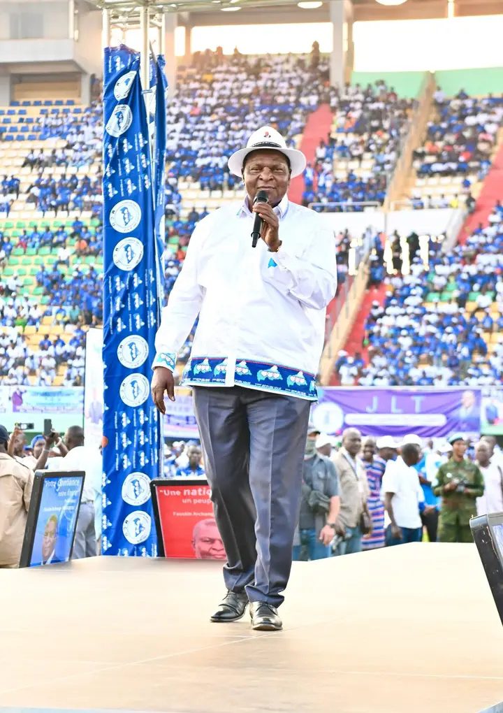 Centrafrique : Dologuélé face au verdict des urnes, la sanction d’un leadership en déclin Faustin Archange Touadera, président du MCU