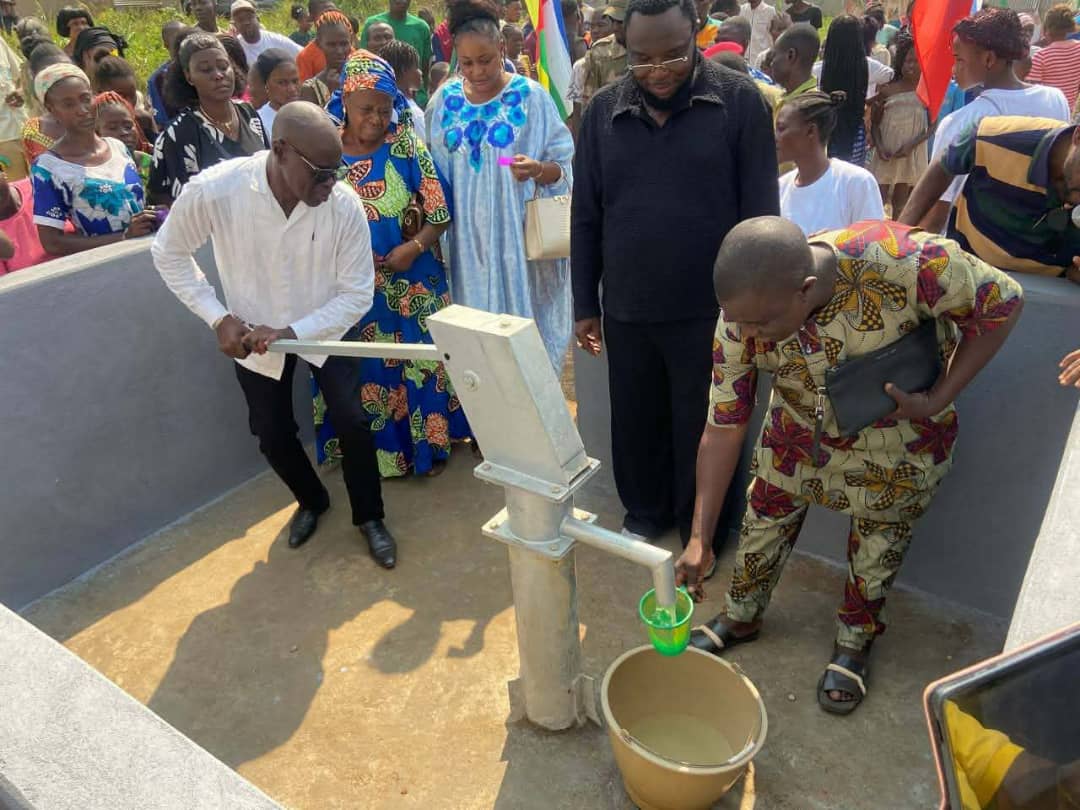 daniel ngueremi innauguration point d'eau