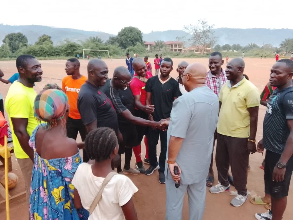Centrafrique : Clément Ndotizo trace une nouvelle voie du développement social dans le 7ᵉ arrondissement de Bangui ndotizo 2