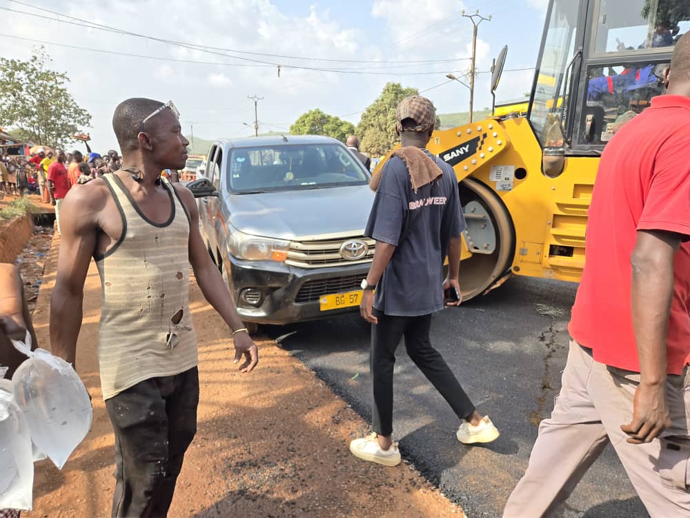 Centrafrique : incident sur le chantier de réhabilitation de l’axe PK0–PK12 impliquant Martin Ziguélé image mz pk12