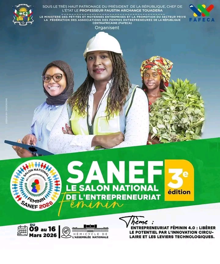 Centrafrique : Trois semaines du SANEF2026, une mobilisation nationale et internationale au sommet sanef 2026