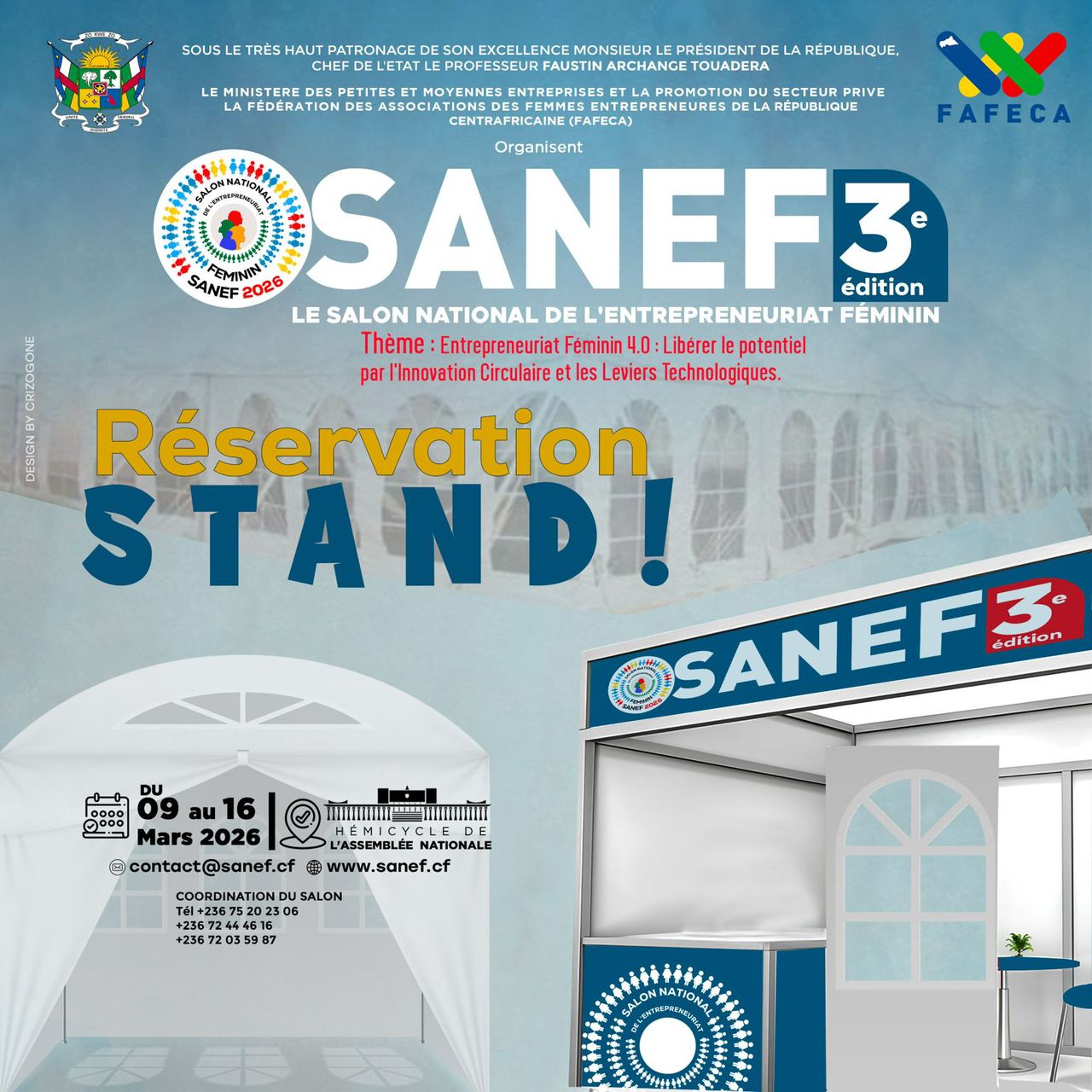 sanef stand