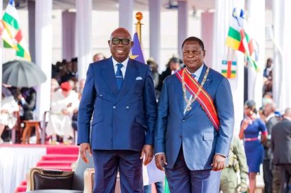 felix moloua, pm et faustin archange touadera pr de la rca