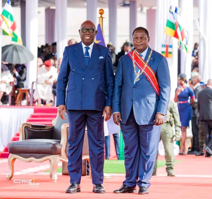 felix moloua, pm et faustin archange touadera pr de la rca