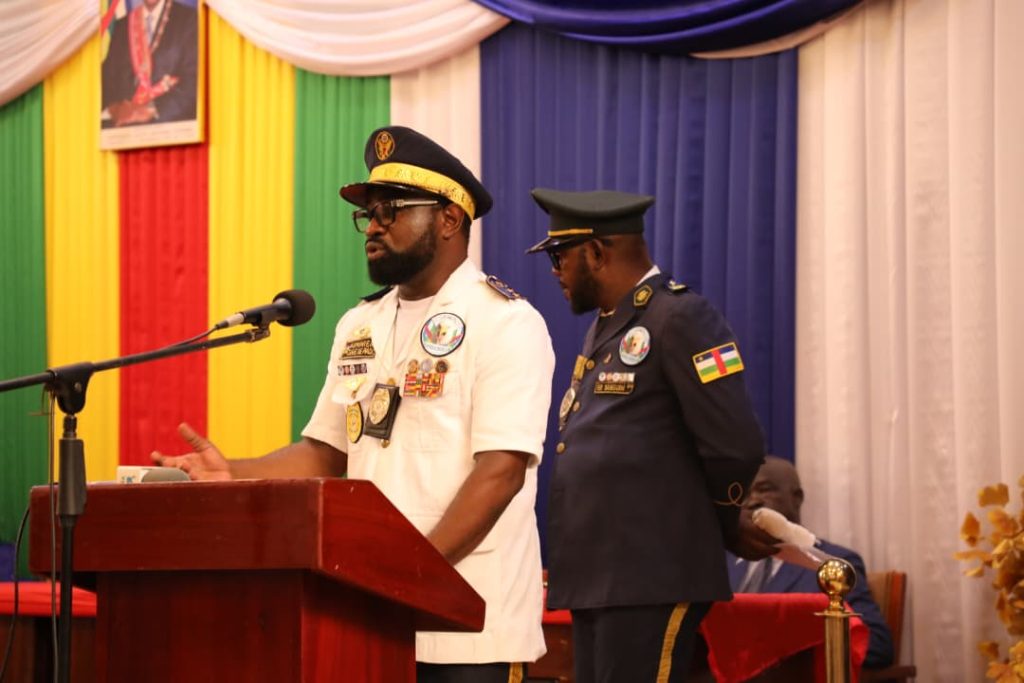 Centrafrique : 35 Aumôniers Juges de Paix reçoivent leurs certificats de fin de formation img 20260527 wa0076
