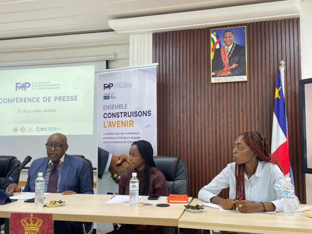 Centrafrique : Bangui accueillera en novembre la deuxième édition du Forum de l'Investissement et des Partenariats pannel fip2