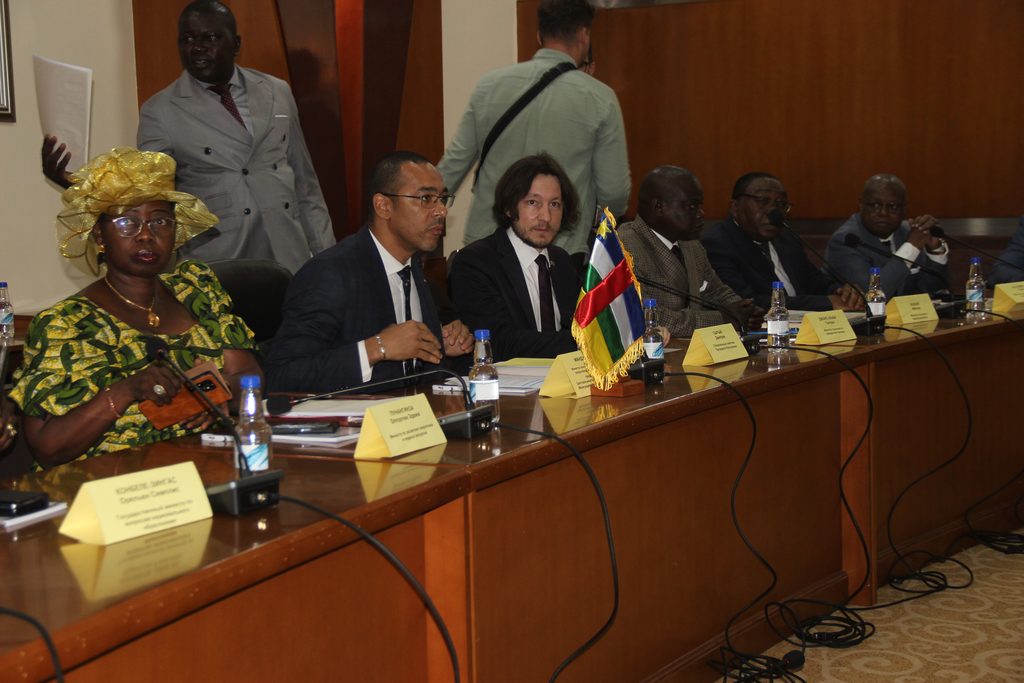 Centrafrique : la Russie et la RCA renforcent leur coopération à travers une première rencontre intergouvernementale img 9396